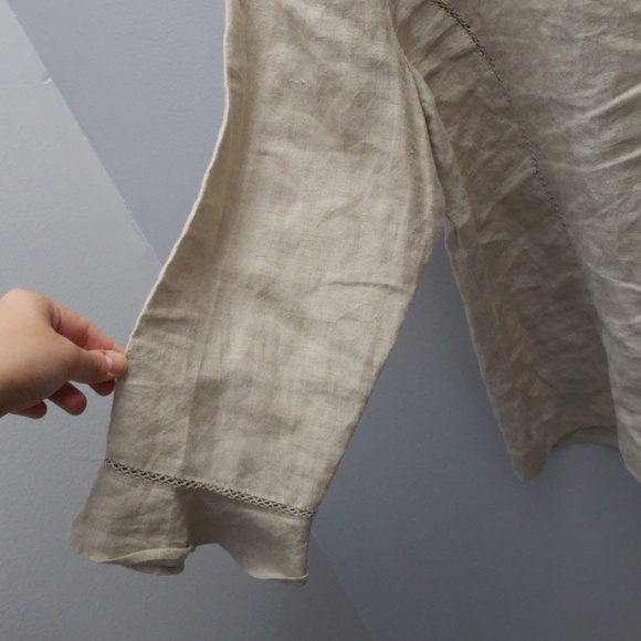 Tan, Ruffle cardigan - Picture 3 of 3